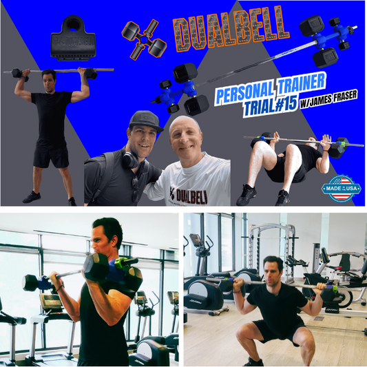 Dualbell Dumbbell Converters Personal Trainer Trial #15 w/James Fraser