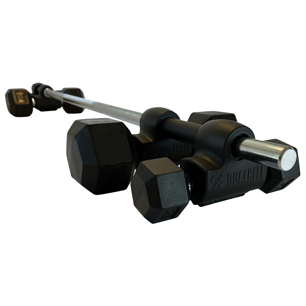 Dualbell Superset Dumbbell to Barbell Adapter Buy Dumbbells Adapter