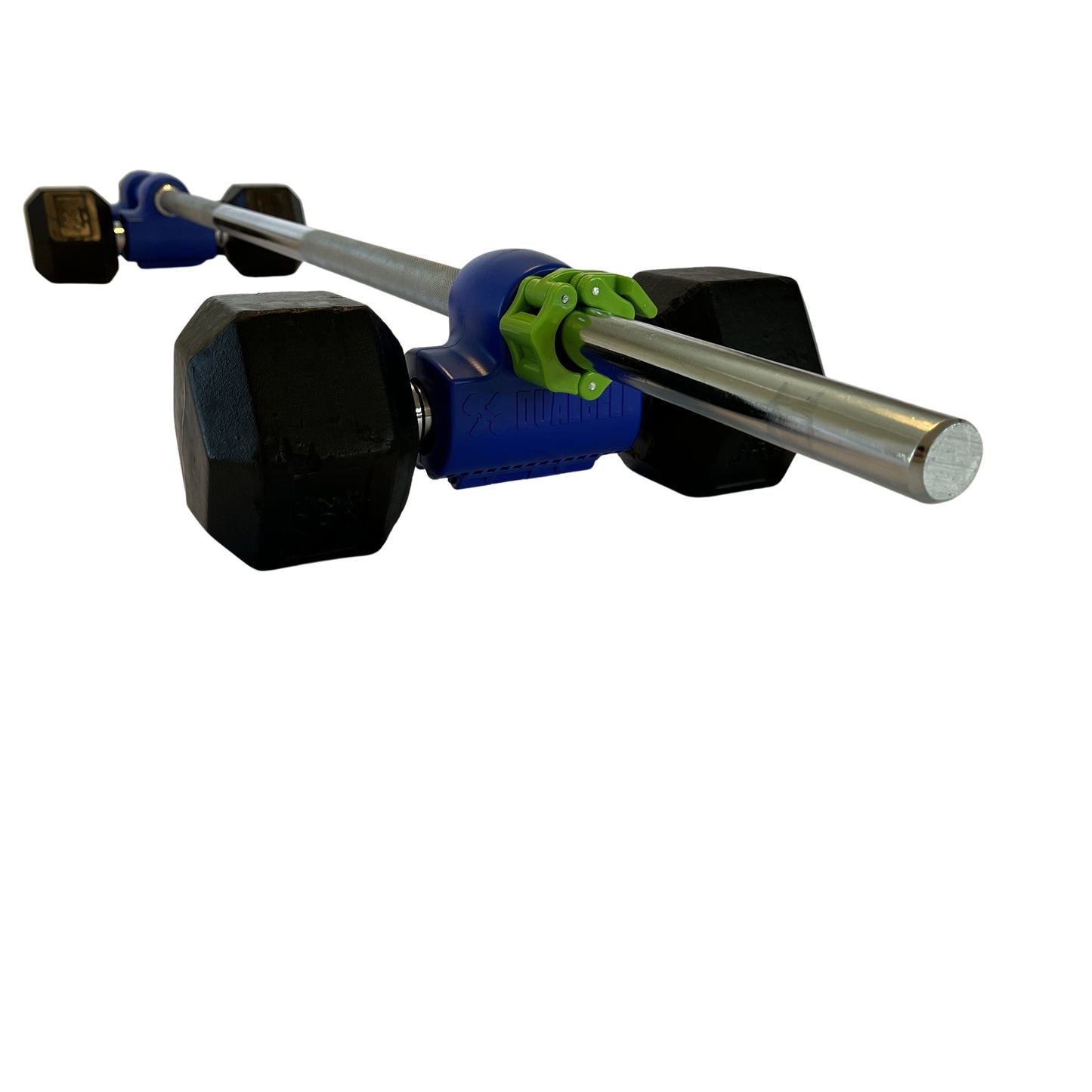Dualbell Pair & Weight Clamps Bundle- Dumbbell to Barbell Connectors
