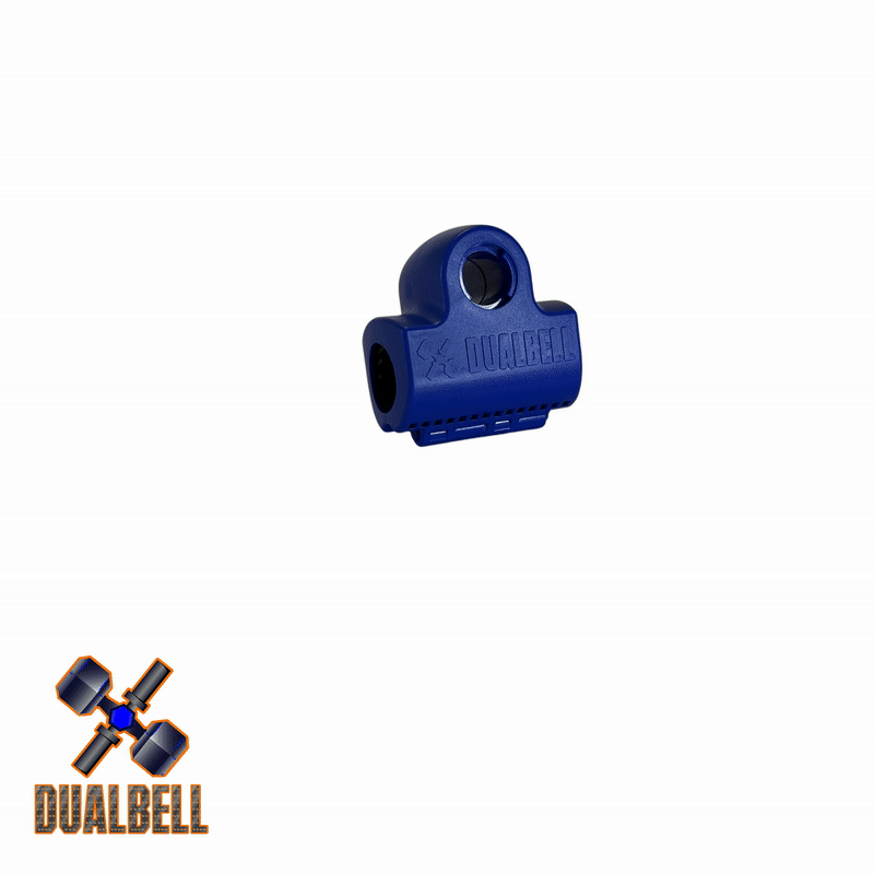 Dualbell Pair & Weight Clamps Bundle- Dumbbell to Barbell Connectors