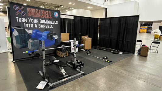 Setting Up the Dualbell Booth at HomeGymCon 2026