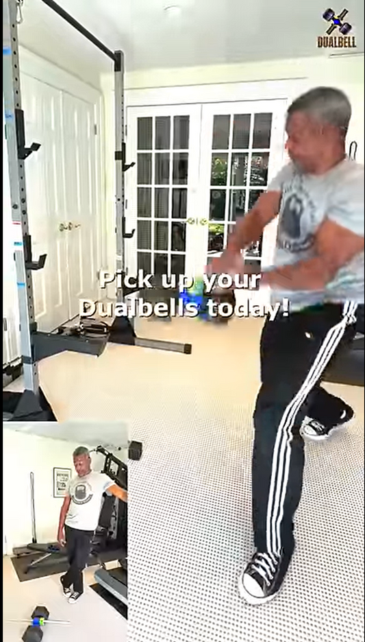 Dualbell Dumbbell Converters, Not Just For Barbell Moves, But Landmines, Too