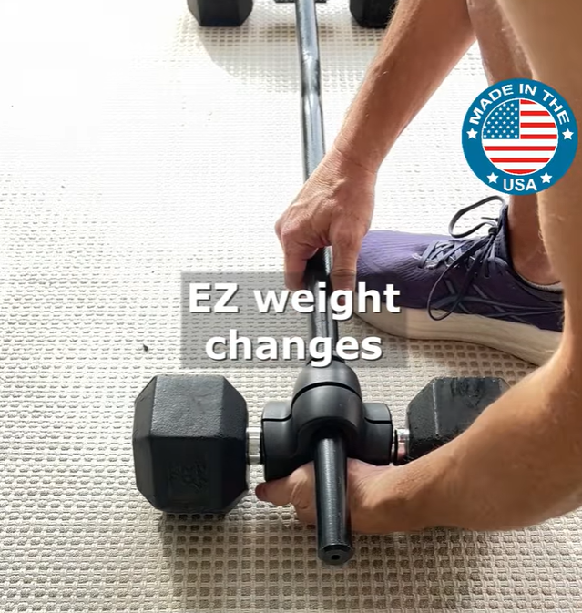 EZ Curls, Powered by Dumbbells, and Dualbells