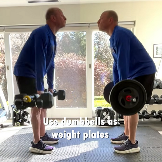 Romanian Deadlifts With Dumbbells or Plates