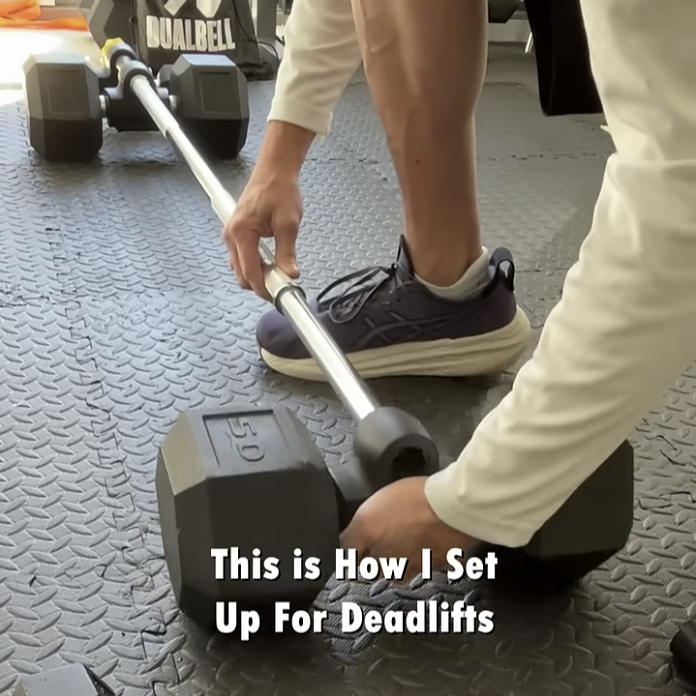 How to Set Up Deadlifts at Home Using a Dumbbell-to-Barbell Converter