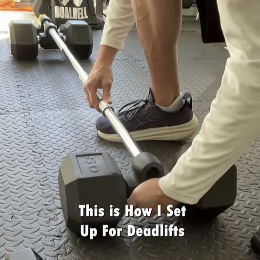 How to Set Up Deadlifts at Home Using a Dumbbell-to-Barbell Converter