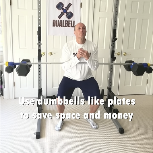 Zercher Squats: Plates Optional, Thanks to Dualbell Dumbbell Converters