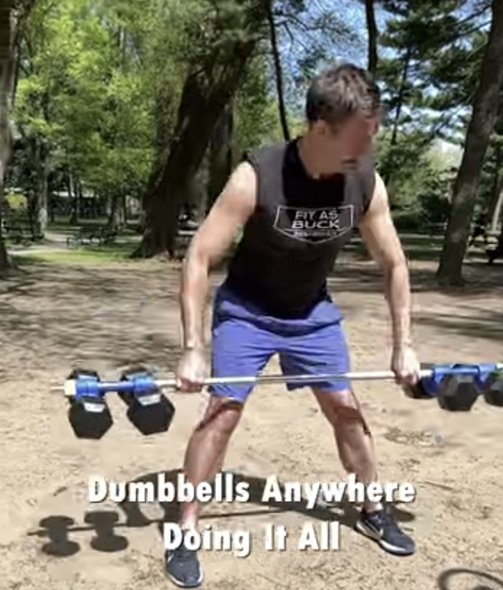 Dualbell Outdoor Workout: Getting It Done