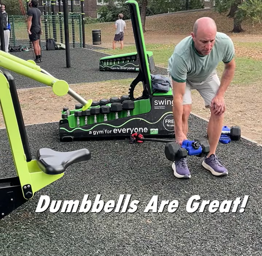 Outdoor Gym Workouts: Getting More From Available Dumbbells