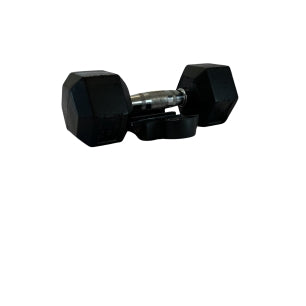 a dumbbell sitting over an open dualbell