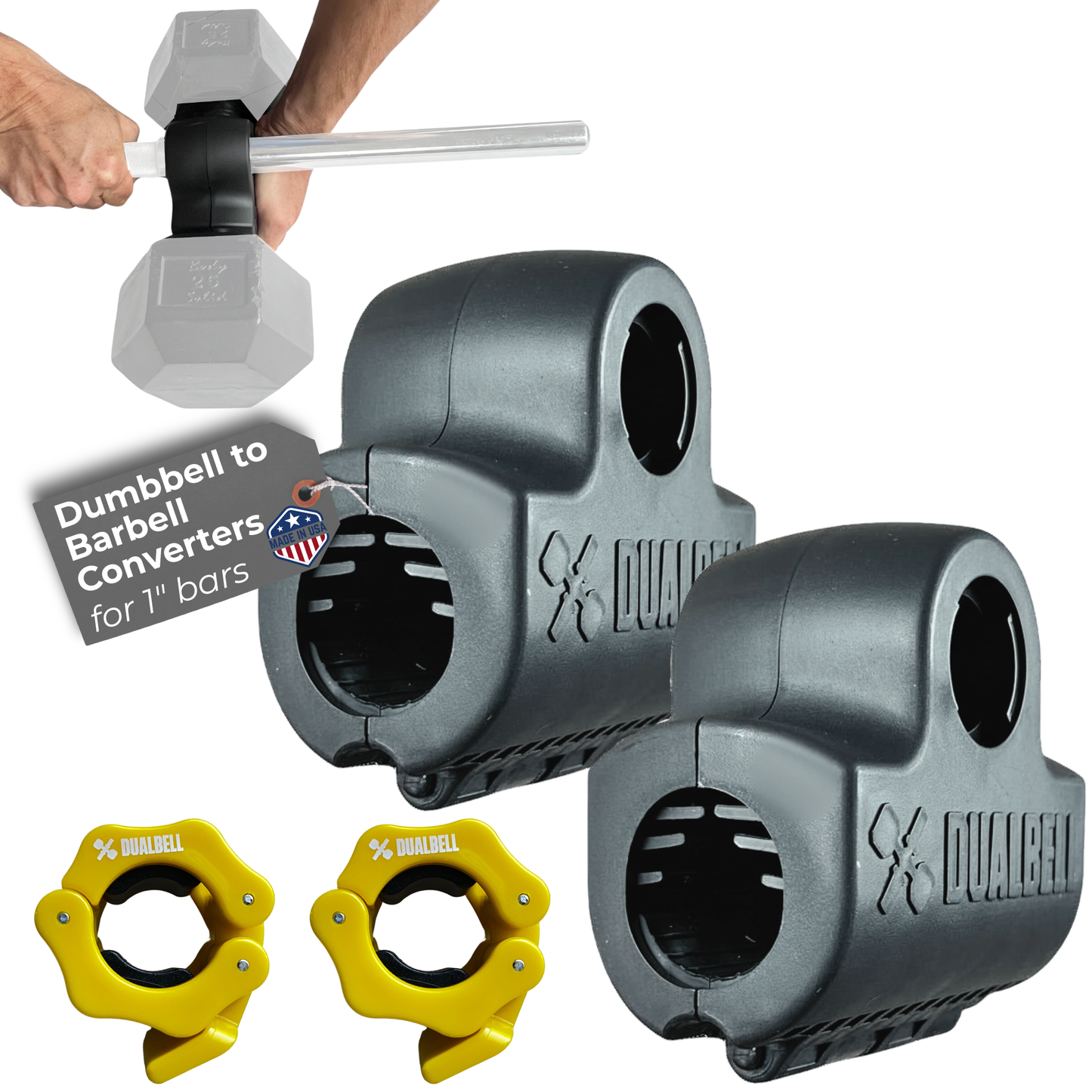 Dualbell Pair + Collars- Most Popular